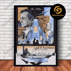 high quality decorative wall art, lost in translation movie poster canvas wall art family decor, home decor, frame optio