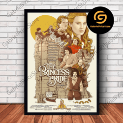 high quality decorative wall art, the princess bride movie poster canvas wall art family decor, home decor, frame option