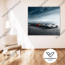 decorative wall art, porsche sport cars poster print art, porsche 911 sport car wall art print, office wall decor, ars p
