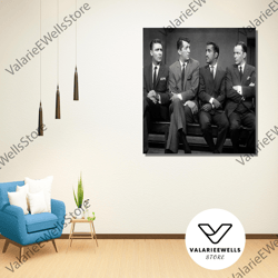 decorative wall art, the rat pack canvas wall art, the rat pack poster art, the rat pack canvas print, the rat pack wall