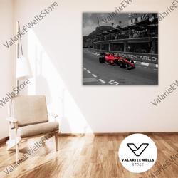 decorative wall art, charles leclerc poster art, charles leclerc canvas wall art, formula 1 poster, formula f1 grand pri