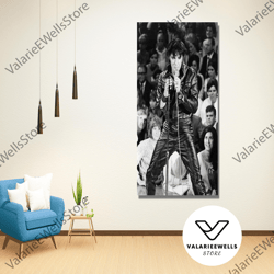 decorative wall art, elvis presley poster art, black and white wall art, vintage art print, photography print, fashion p