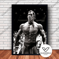 decorative wall art, decorate the living room, bedroom and workplace, arnold schwarzenegger poster canvas wall art famil