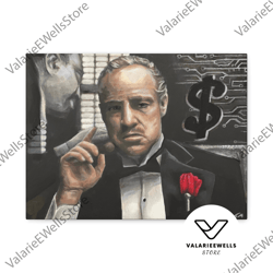 decorative wall art, decorate the living room, bedroom and workplace, godfather - canvas print, oil painting, canvas wal