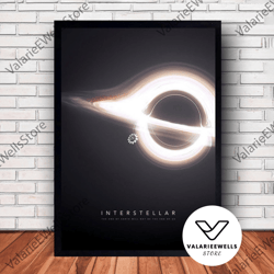 decorative wall art, decorate the living room, bedroom and workplace, interstellar movie poster canvas wall art family d