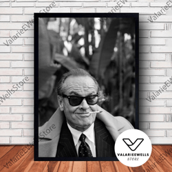 decorative wall art, decorate the living room, bedroom and workplace, jack nicholson music poster canvas wall art family
