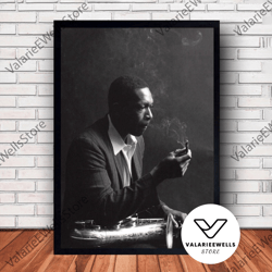 decorative wall art, decorate the living room, bedroom and workplace, john coltrane music poster canvas wall art family