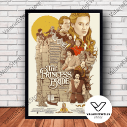 decorative wall art, decorate the living room, bedroom and workplace, the princess bride movie poster canvas wall art fa