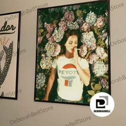 lana del rey canvas, lana del rey vintage canvas, ultraviolence album canvas, lana del rey fan gift,lana del rey smoking