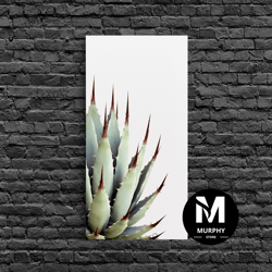decorative wall art, desert cactus art print, modern home decor, framed canvas print or poster, botanical print desert a