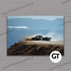 decorative wall art, decorate the living room, bedroom and workplace, drift legend ken block canvas, ken block poster, k