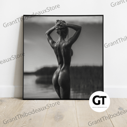 decorative wall art, decorate the living room, bedroom and workplace, sensual artwork, sexy woman poster, bedroom decor