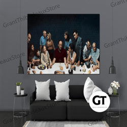 decorative wall art, decorate the living room, bedroom and workplace, the sopranos canvas wall art, sopranos poster, pho