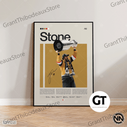 decorative wall art, decorate the living room, bedroom and workplace, mark stone canvas, vegas golden knights canvas, nh