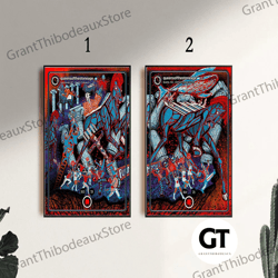 decorative wall art, decorate the living room, bedroom and workplace, custom queens of the stone age canvas, queens of t