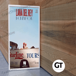 decorative wall art, decorate the living room, bedroom and workplace, lana del rey canvas, honeymoon album canvas, music