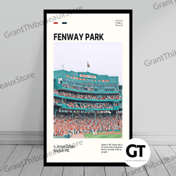 decorative wall art, decorate the living room, bedroom and workplace, fenway park home backdrop print  boston red sox ca