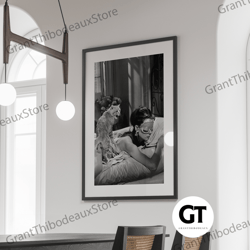 decorative wall art, decorate the living room, bedroom and workplace, audrey hepburn breakfast at tiffanys canvas, audre