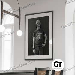 decorative wall art, decorate the living room, bedroom and workplace, elliot smith canvas, music icon print, vintage hom