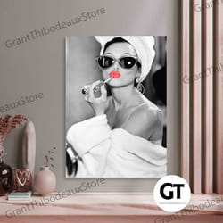 decorative wall art, decorate the living room, bedroom and workplace, wall art large canvas, wall art canvas, woman canv