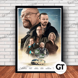 decorative wall art, decorate the living room, bedroom and workplace, breaking bad canvas canvas wall art family decor,