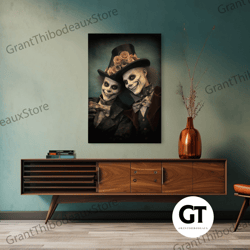 dark fantasy, goth wall art, gothic wall decor, spooky art, creepy wall art, decorative wall art, wall art, vertical pri