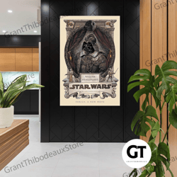 darth vader wall art, william shakespeare canvas art, movie wall decor, roll up canvas, stretched canvas art, framed wal