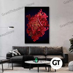 game cards wall art, tile canvas art, modern wall art decor, roll up canvas, stretched canvas art, framed wall art paint