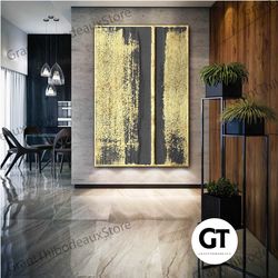 gold detail wall decor, luxury wall decor, abstract canvas art, roll up canvas, stretched canvas art, framed wall art pa