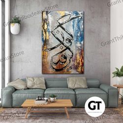 kurt cobain wall art, rockstar canvas art, music wall decor, roll up canvas, stretched canvas art, framed wall art paint