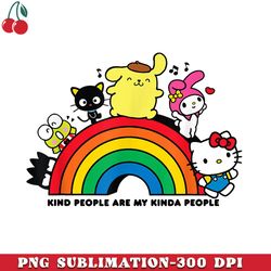 hello kitty and friends kind people png download