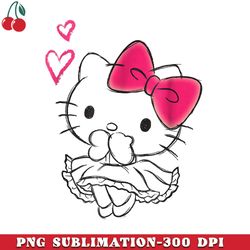 hello kitty girly hearts png download
