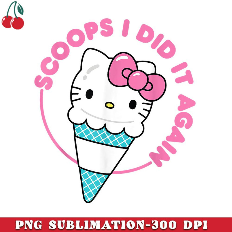CR151223208-Hello Kitty Ice Cream Cone Scoops I Did It Again PNG Download.jpg