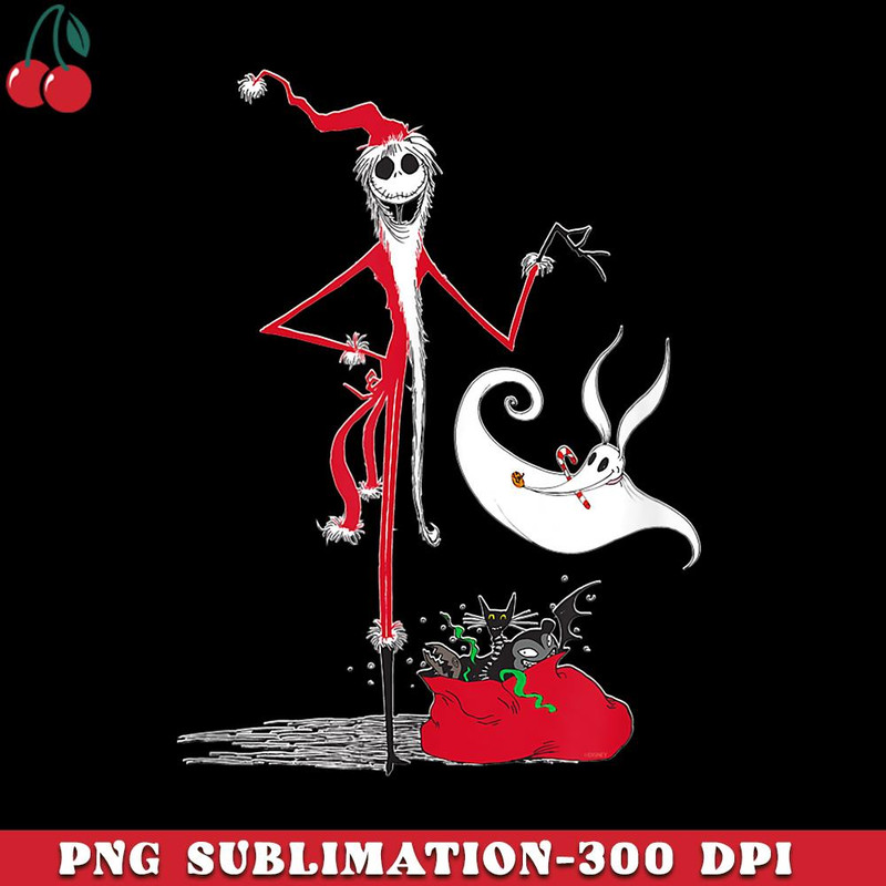 CR151223117-Disney Nightmare Before Christmas Holiday Jack Zero PNG Download.jpg