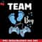 CR151223367-Team Boy Gender Reveal Baby Video games gamer PNG Download.jpg