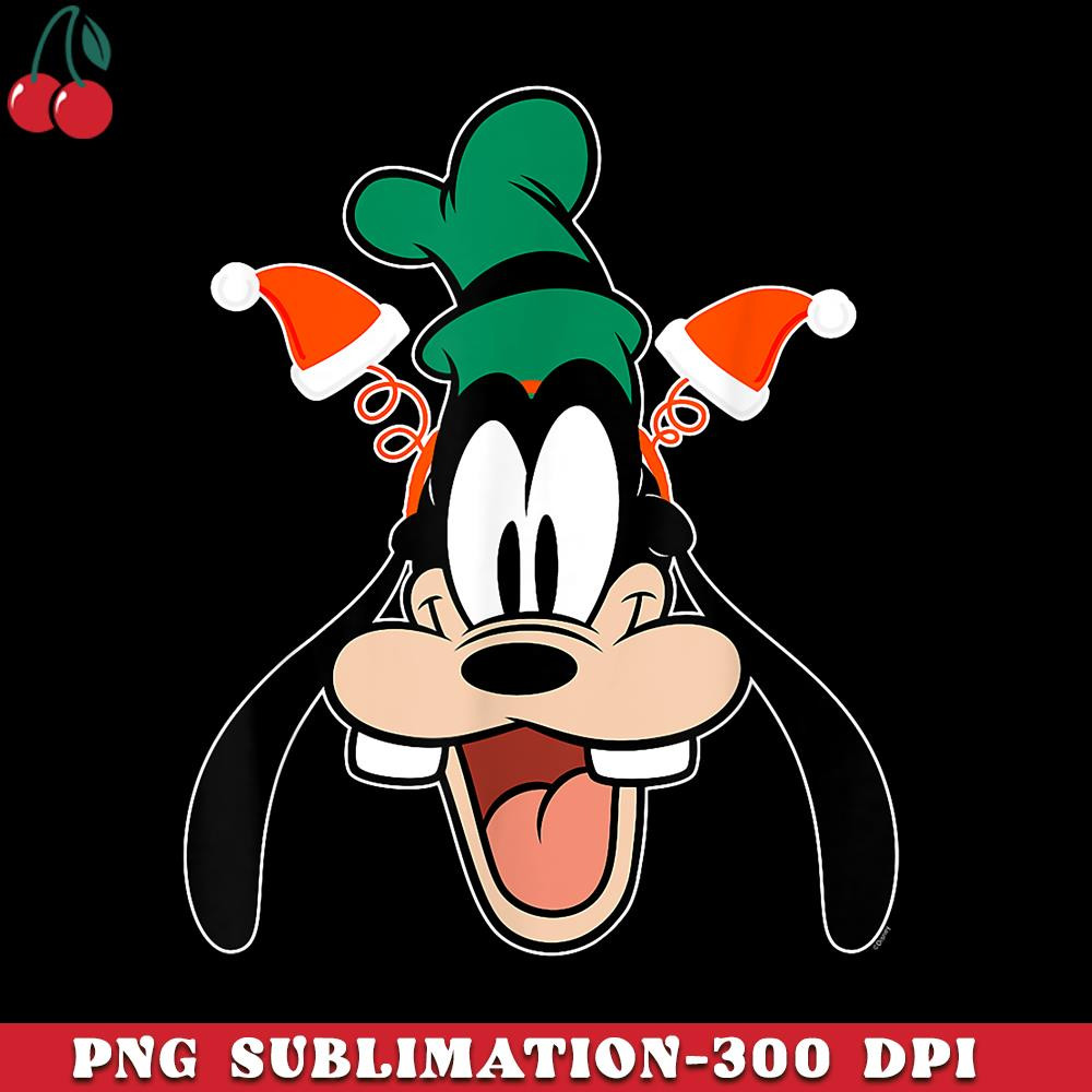 CR15122388-Disney Goofy Christmas Santa Hat Holiday Headband PNG Download.jpg