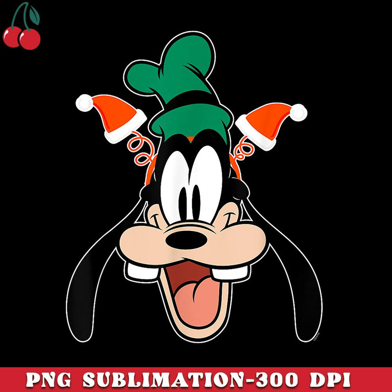 CR15122388-Disney Goofy Christmas Santa Hat Holiday Headband PNG Download.jpg