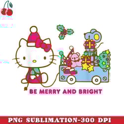 hello kitty merry and bright christmas png download