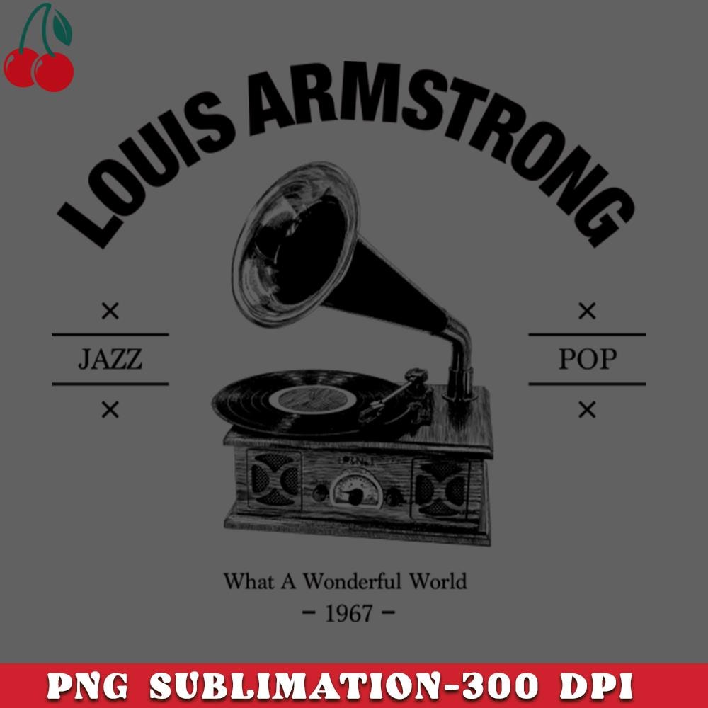 CL2612231936-Louis Armstrong Vintage Record Player Logo PNG Download.jpg