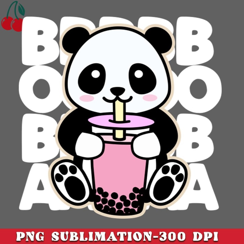 CL261223280-Kawaii Boba Tea Cute Anime Panda Kawaii Bubble Tea Drink PNG Download.jpg