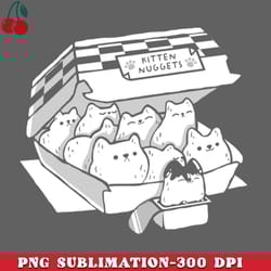 kitten nuggets fast food cat black and white by tobe fonseca png download