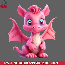 little pink dragon png download