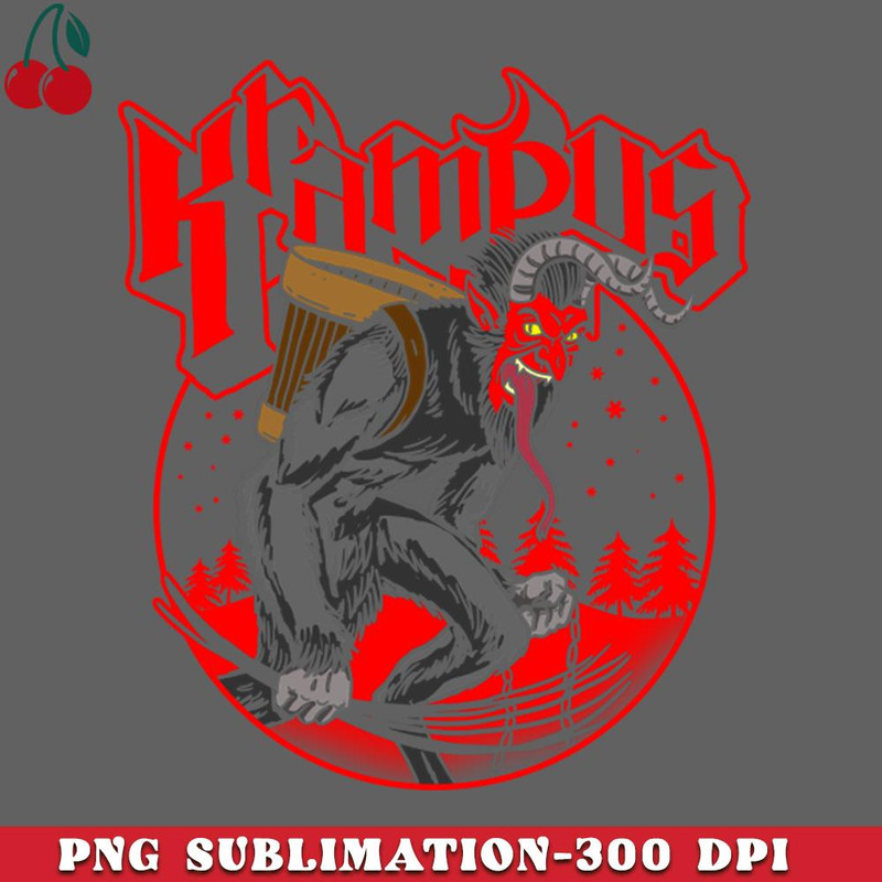 CL261223864-Krampus Metal Christmas Merry Krampus Band PNG Download.jpg