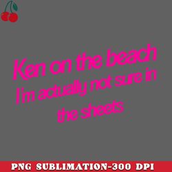 ken on the beach png download