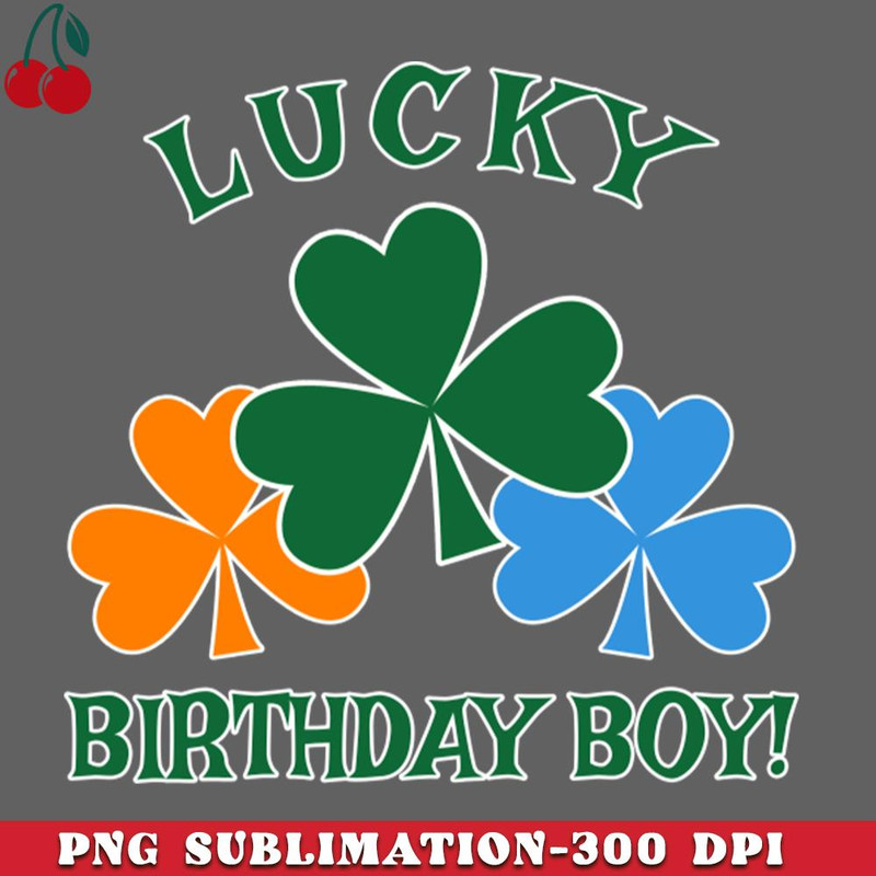 CL2612232085-Lucky St Patricks Day Birthday Boy with Shamrocks PNG Download.jpg
