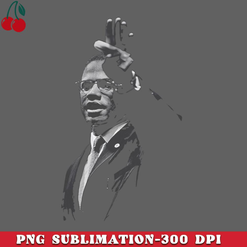 CL2612232404-Malcom X Human Rights Activist PNG Download.jpg