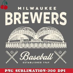 Milwaukee Brewers  by  Buck Tee Originals PNG Download