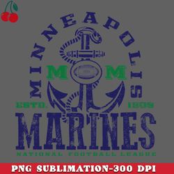 Minneapolis Marines Football PNG Download