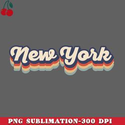 new york vintage colors png download