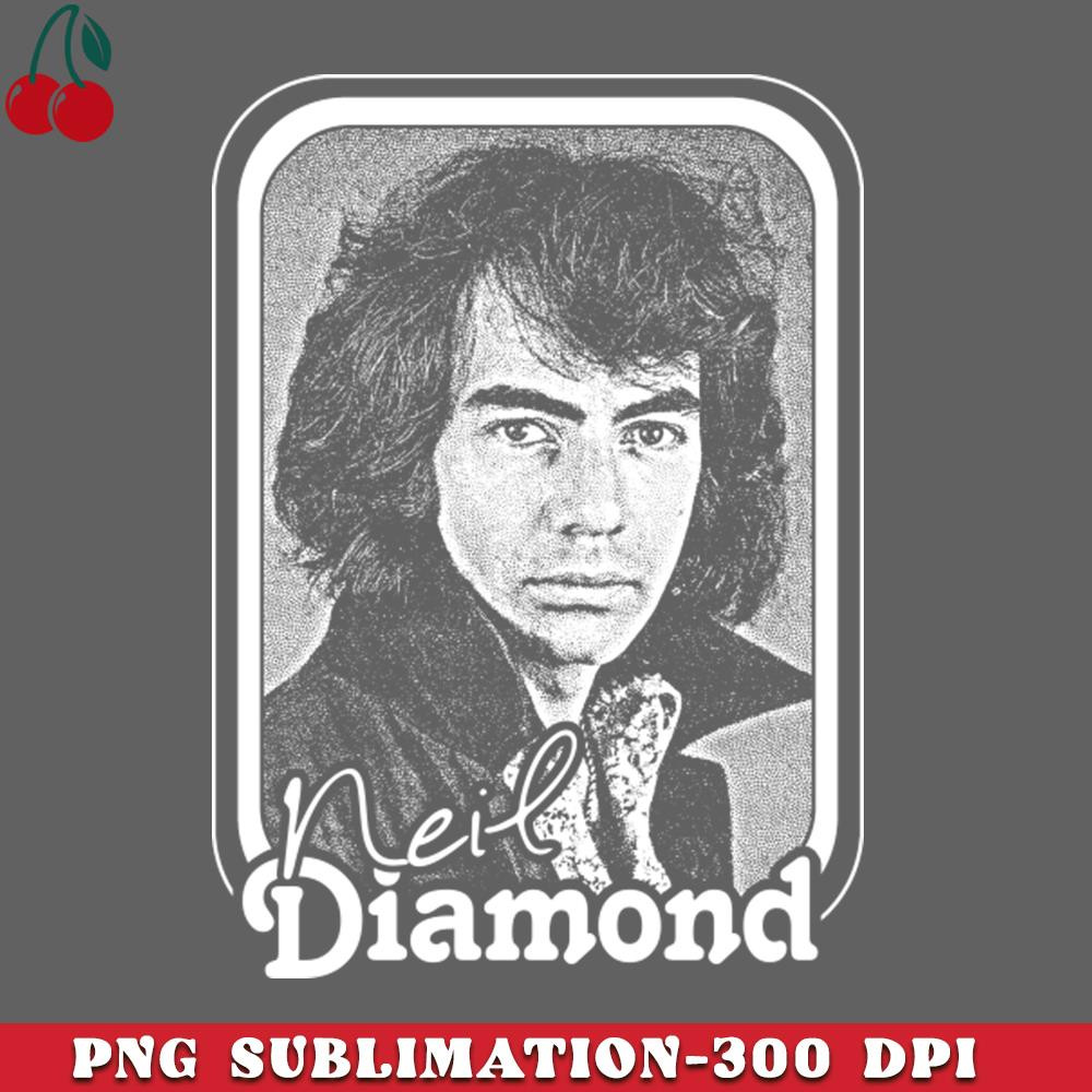 CL2612234445-Neil Diamond Retro s Fan Design PNG Download.jpg